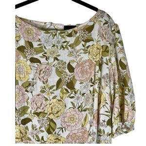 Who What Wear Floral Cottage Puff Sleeve Maxi Dress / Women’s XX-Large